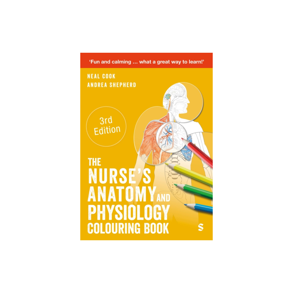Produktbild för The Nurse's Anatomy and Physiology Colouring Book (häftad, eng)