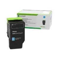 Produktbild för Lexmark - Extra lång livslängd - cyan - original - tonerkassett - LCCP, Lexmark Corporate