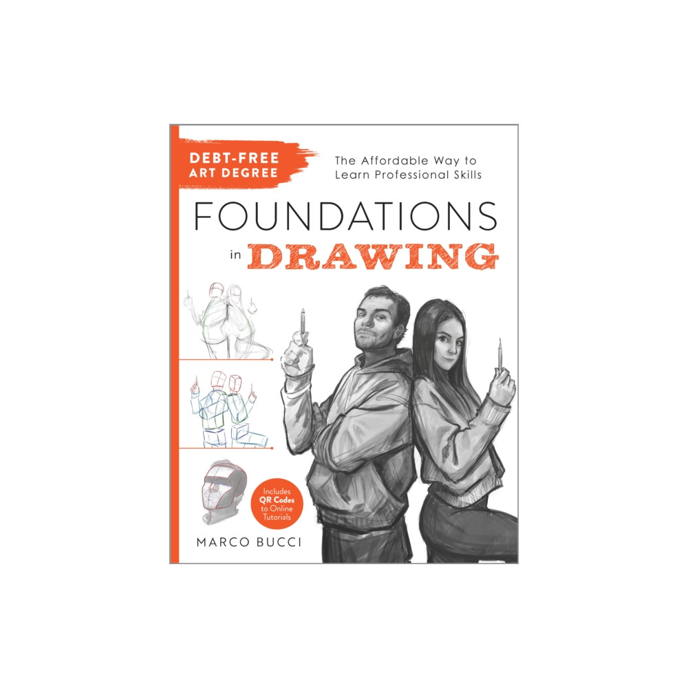 Produktbild för Debt-Free Art Degree: Foundations in Drawing (häftad, eng)