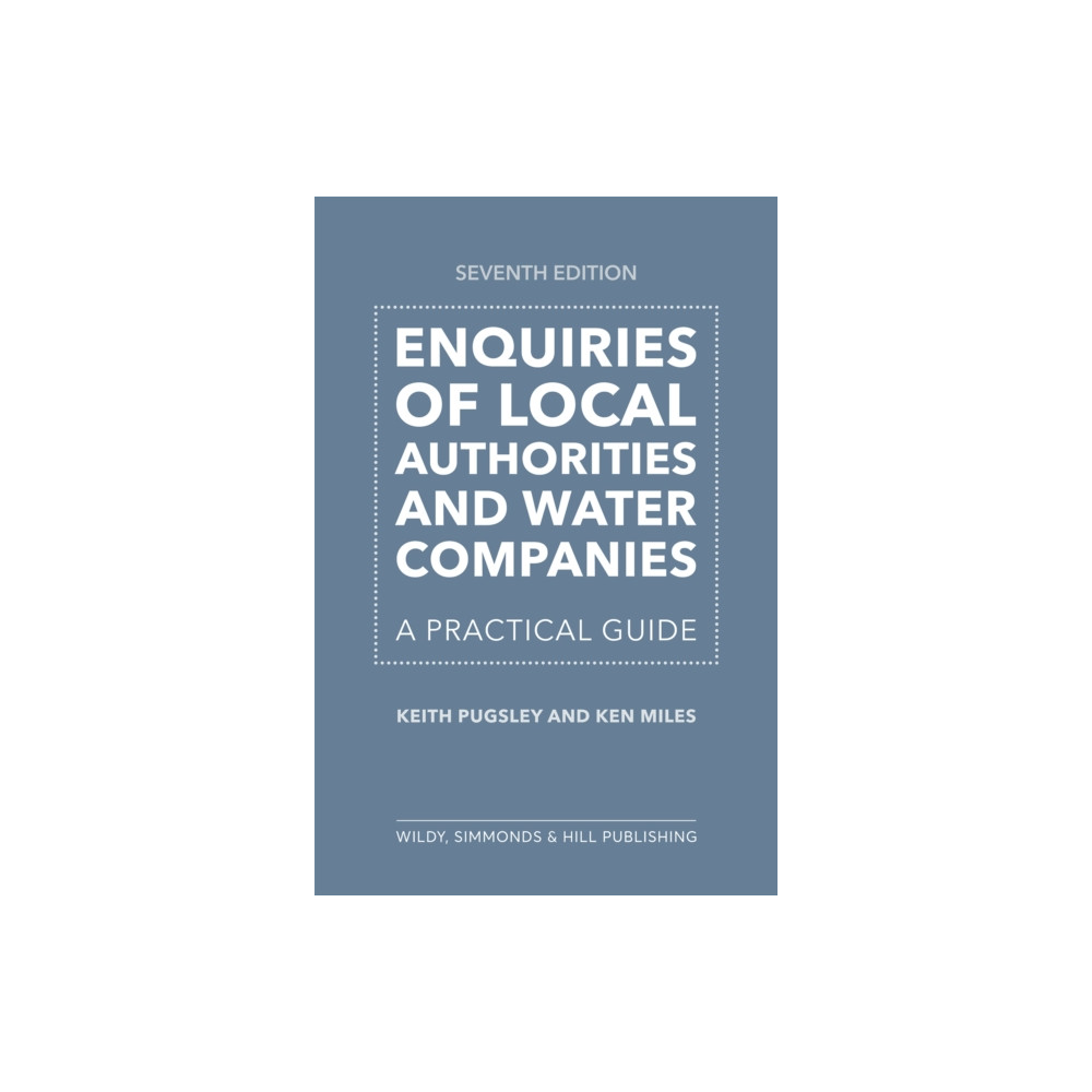 Produktbild för Enquiries of Local Authorities and Water Companies: A Practical Guide (häftad, eng)