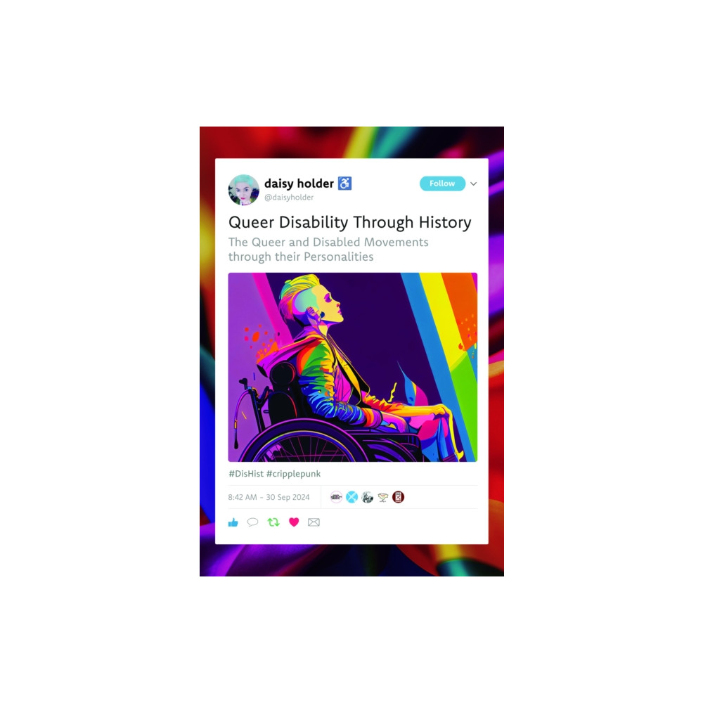 Produktbild för Queer Disability through History (inbunden, eng)