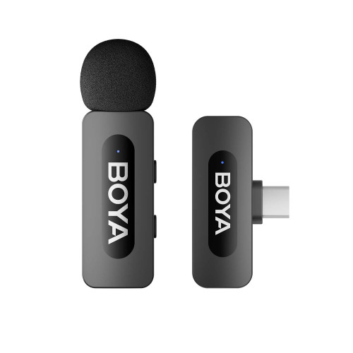 BOYA Wireless Microphone x1 BY-V10 V2.0 Mini USB-C