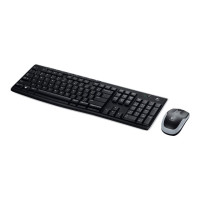 Produktbild för Logitech MK270 Wireless Combo - sats med tangentbord och mus - brittisk Inmatningsenhet