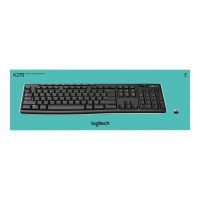 Produktbild för Logitech Wireless Keyboard K270 - tangentbord - tysk Inmatningsenhet