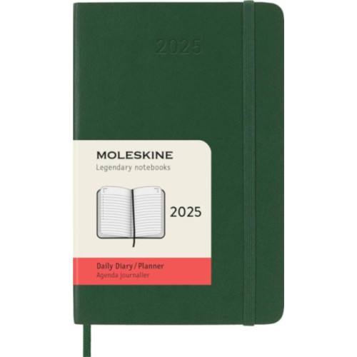 Moleskine Moleskine 2025 12-Month Daily Pocket Softcover Notebook (häftad, eng)