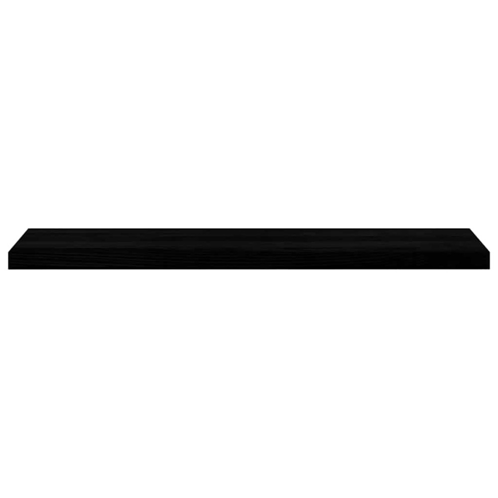 Produktbild för Trappstegsmattor 4 pcs brunsvart 110x25x2 cm massiv ek