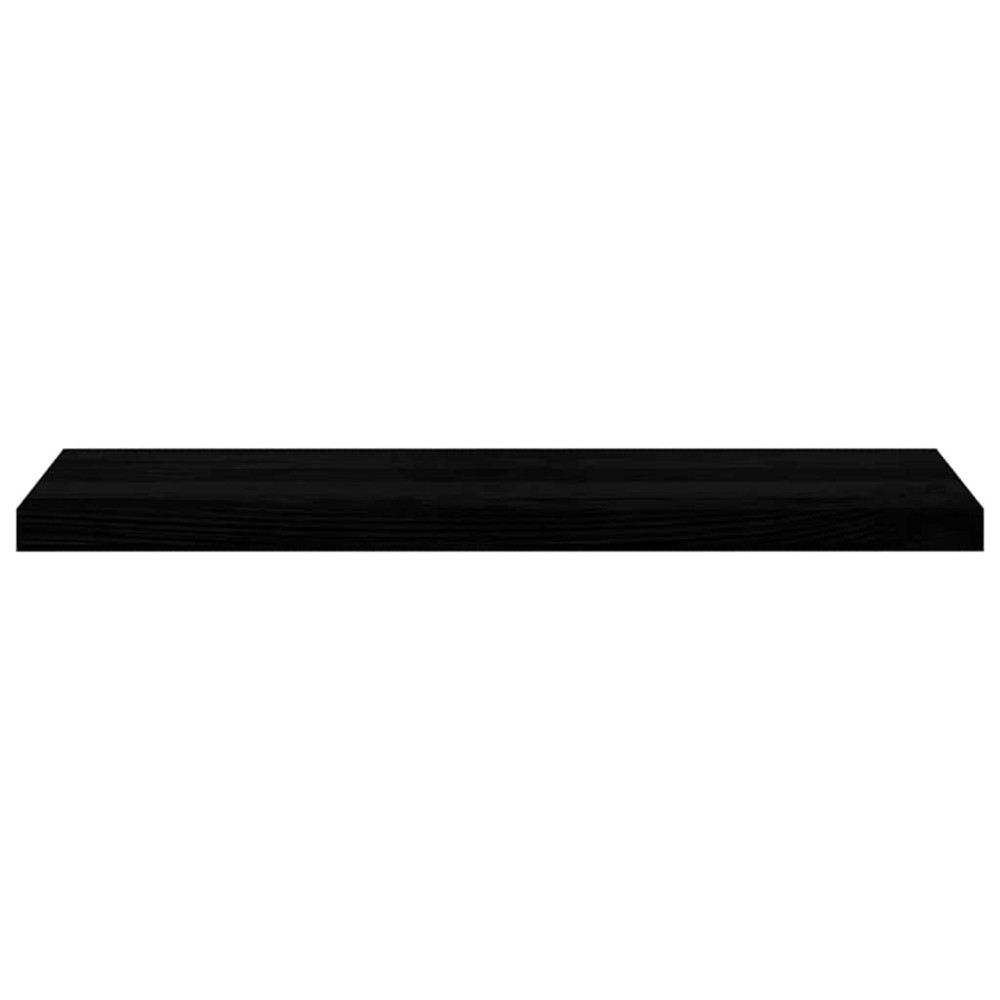 Produktbild för Trappstegsmattor 4 pcs brunsvart 90x30x2 cm massiv ek
