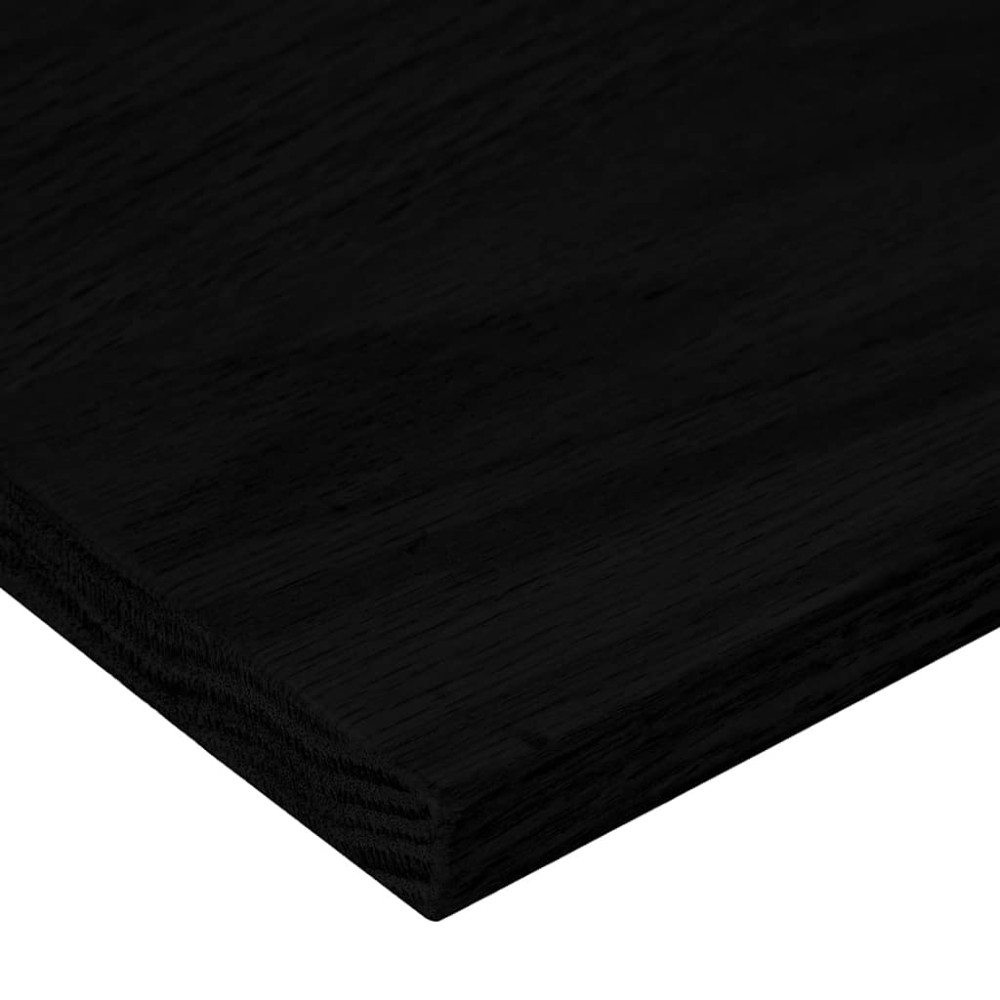 Produktbild för Trappstegsmattor 20 pcs brunsvart 100x30x2 cm massiv ek