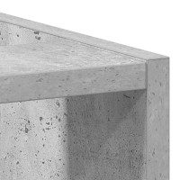 Produktbild för Underskåp betonggrå 20x44,5x81,5 cm konstruerat trä