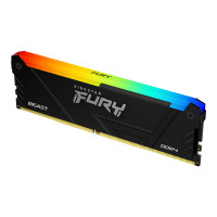 Produktbild för Kingston FURY Beast RGB - DDR4 - modul - 32 GB - DIMM 288-pin / PC4-25600 - ej buffrad
