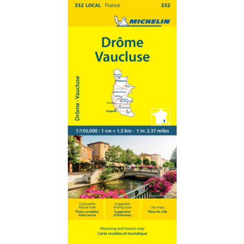 Michelin Editions Des Voyages Drome  Vaucluse - Michelin Local Map 332