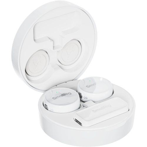 SMALLRIG 4706 S 60 Wireless Microphone White (USB-C Version) - Mikrofoner