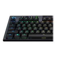 Produktbild för Logitech G915 TKL Tenkeyless LIGHTSPEED Wireless RGB Mechanical Gaming Keyboard - tangentbord - Nordisk - kol Inmatningsenhet