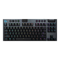 Produktbild för Logitech G915 TKL Tenkeyless LIGHTSPEED Wireless RGB Mechanical Gaming Keyboard - tangentbord - Nordisk - kol Inmatningsenhet