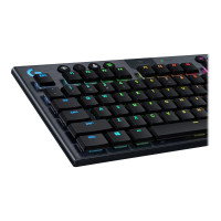 Produktbild för Logitech G915 TKL Tenkeyless LIGHTSPEED Wireless RGB Mechanical Gaming Keyboard - tangentbord - Nordisk - kol Inmatningsenhet