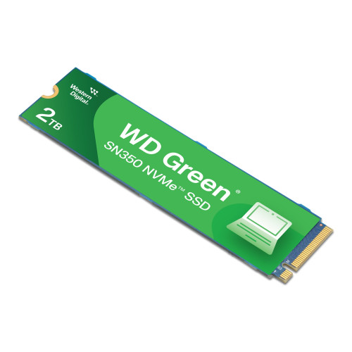 Western Digital WD Green SN350 NVMe SSD WDS200T3G0C - SSD - 2 TB - PCIe 3.0 x4 (NVMe)