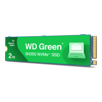 Produktbild för WD Green SN350 NVMe SSD WDS200T3G0C - SSD - 2 TB - PCIe 3.0 x4 (NVMe)