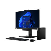 Produktbild för Lenovo ThinkCentre M70q Gen4 - liten Core i5 13400T 1.3 GHz - 16 GB - SSD 512 GB - tysk