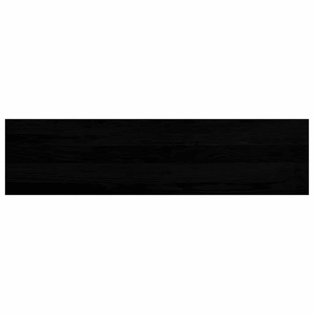 Produktbild för Trappstegsmattor 8 pcs brunsvart 100x30x2 cm massiv ek
