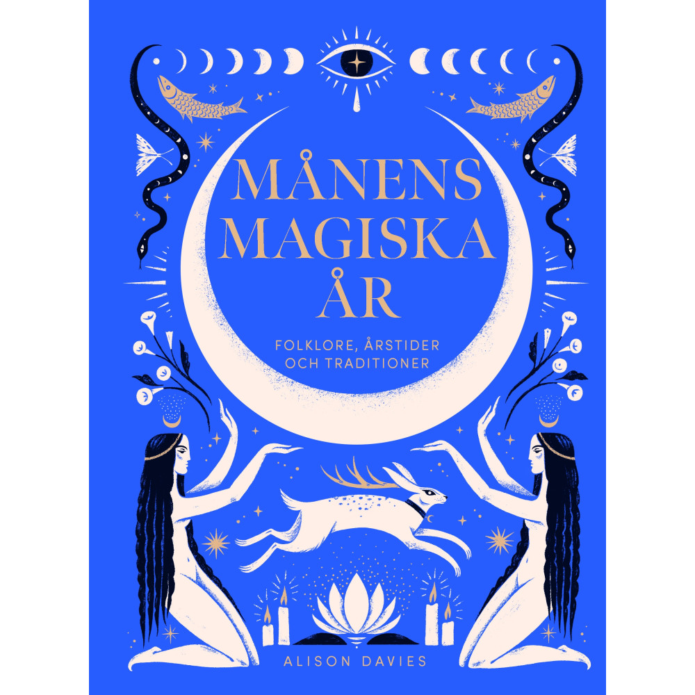 Produktbild för Månens magiska år : folklore, årstider och traditioner (inbunden)