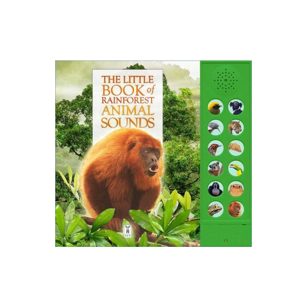 Produktbild för The Little Book of Rainforest Animal Sounds (bok, board book, eng)