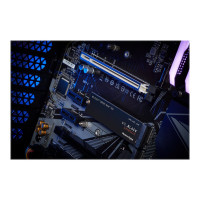 Produktbild för WD_BLACK SN850X NVMe SSD WDS100T2X0E - SSD - 1 TB - PCIe 4.0 x4 (NVMe)
