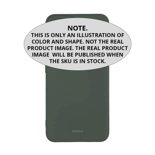 ONSALA Back Silicone Touch Recycled Samsung S25 Ultra 5G Olive Green