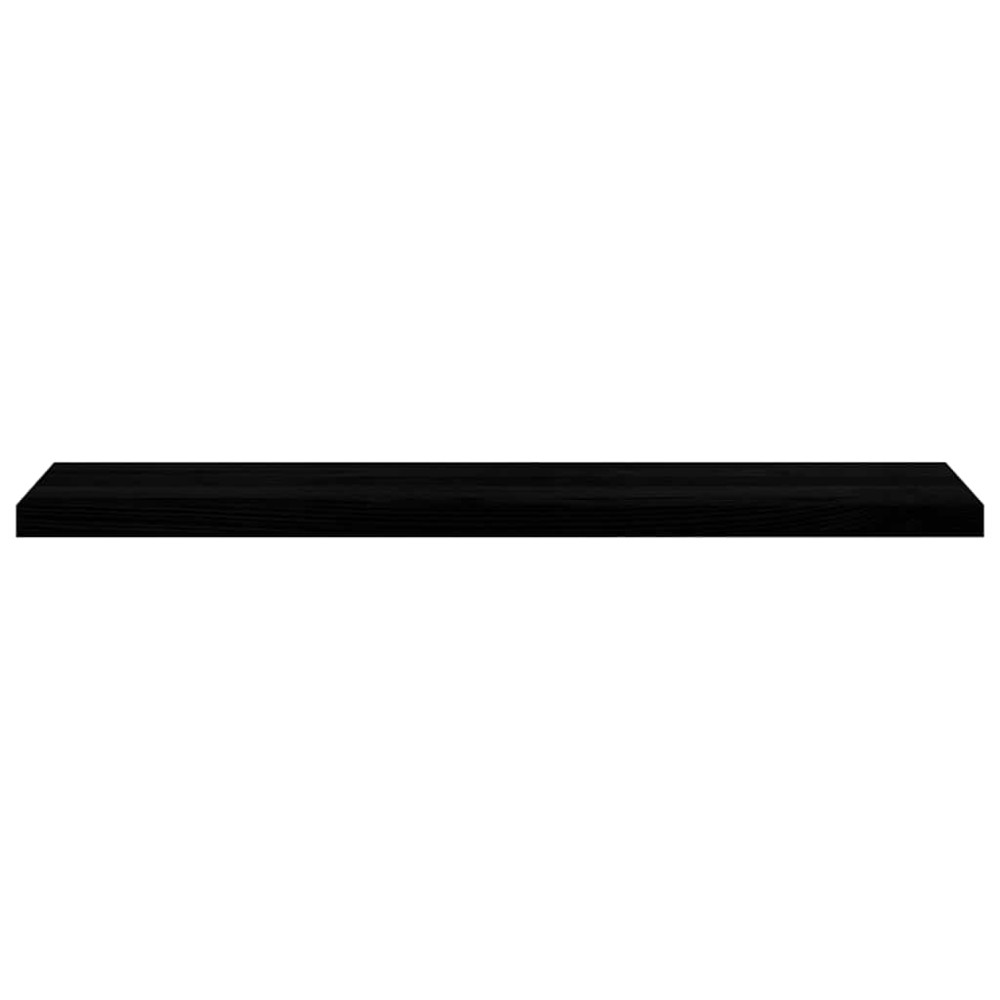 Produktbild för Trappstegsmattor 12 pcs brunsvart 120x25x2 cm massiv ek