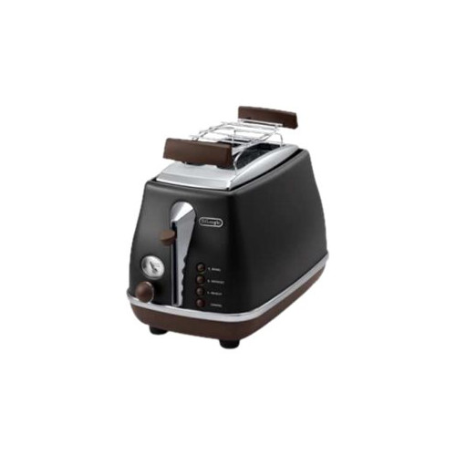 Delonghi De'Longhi Icona Vintage CTOV 2103.BK - brödrost - svart