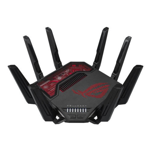 ASUSTeK COMPUTER ASUS ROG Rapture GT-BE19000 - trådlös router - Wi-Fi 7 - skrivbordsmodell