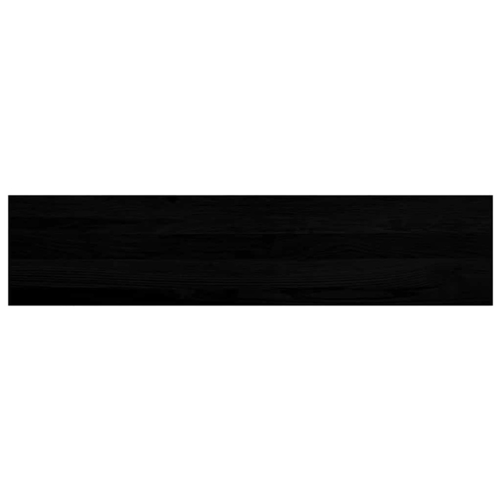 Produktbild för Trappstegsmattor 16 pcs brunsvart 110x30x2 cm massiv ek