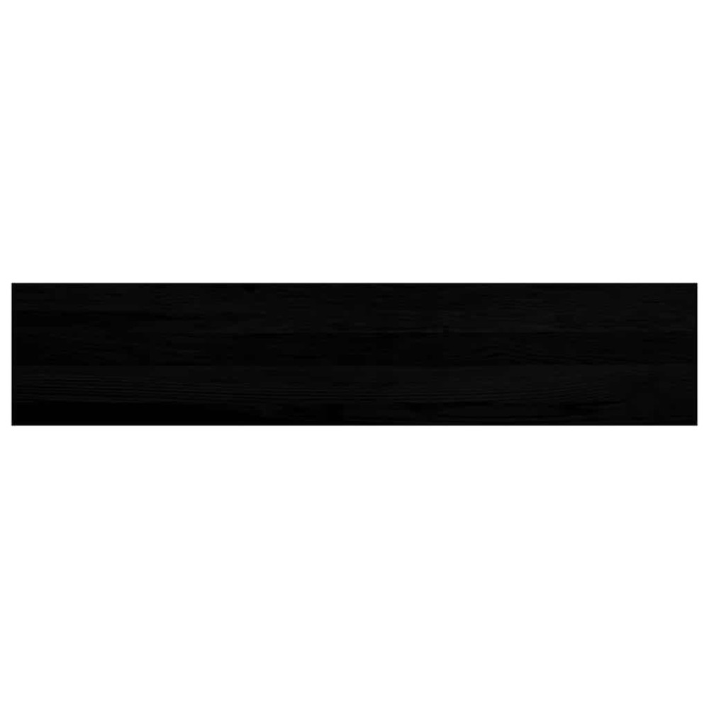 Produktbild för Trappstegsmattor 16 pcs brunsvart 120x30x2 cm massiv ek