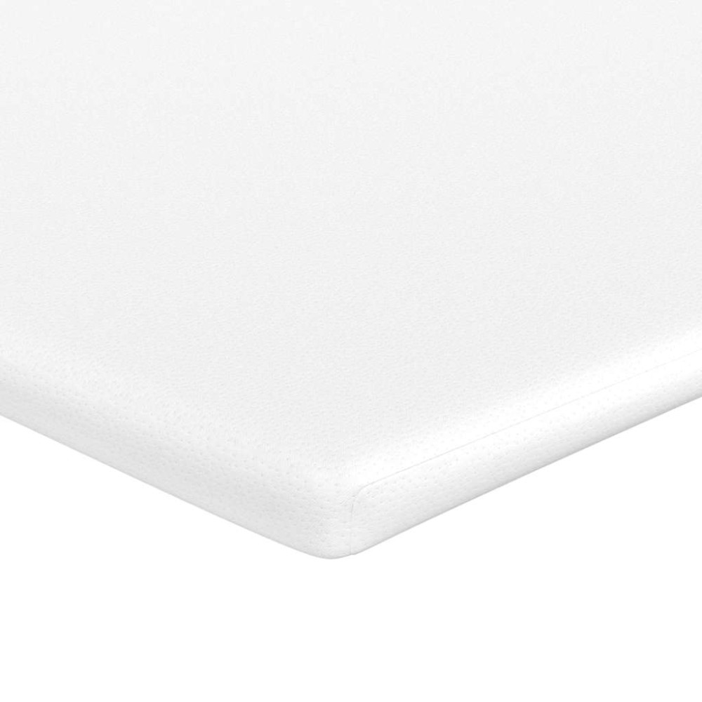 Produktbild för Ottoman sängram med madrass blå 160x200 cm tyg