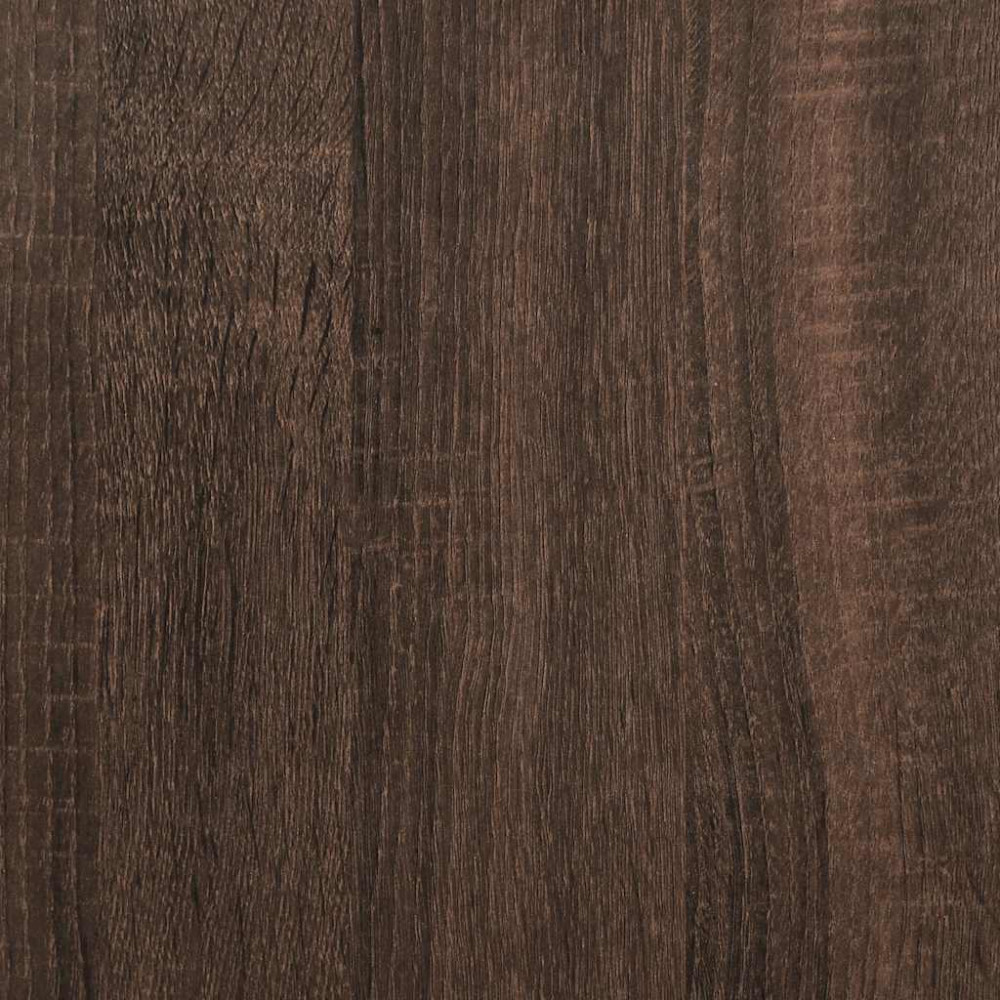 Produktbild för Skohylla brun ek 48x38x97,5 cm konstruerat trä