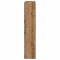 Produktbild för Väggmonterat skoställ artisan ek 80x18x90 cm konstruerat trä