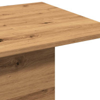 Produktbild för Soffbord artisan ek 102x55,5x40 cm konstruerat trä