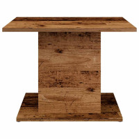 Produktbild för Soffbord åldrat trä 55,5x55,5x40 cm konstruerat trä