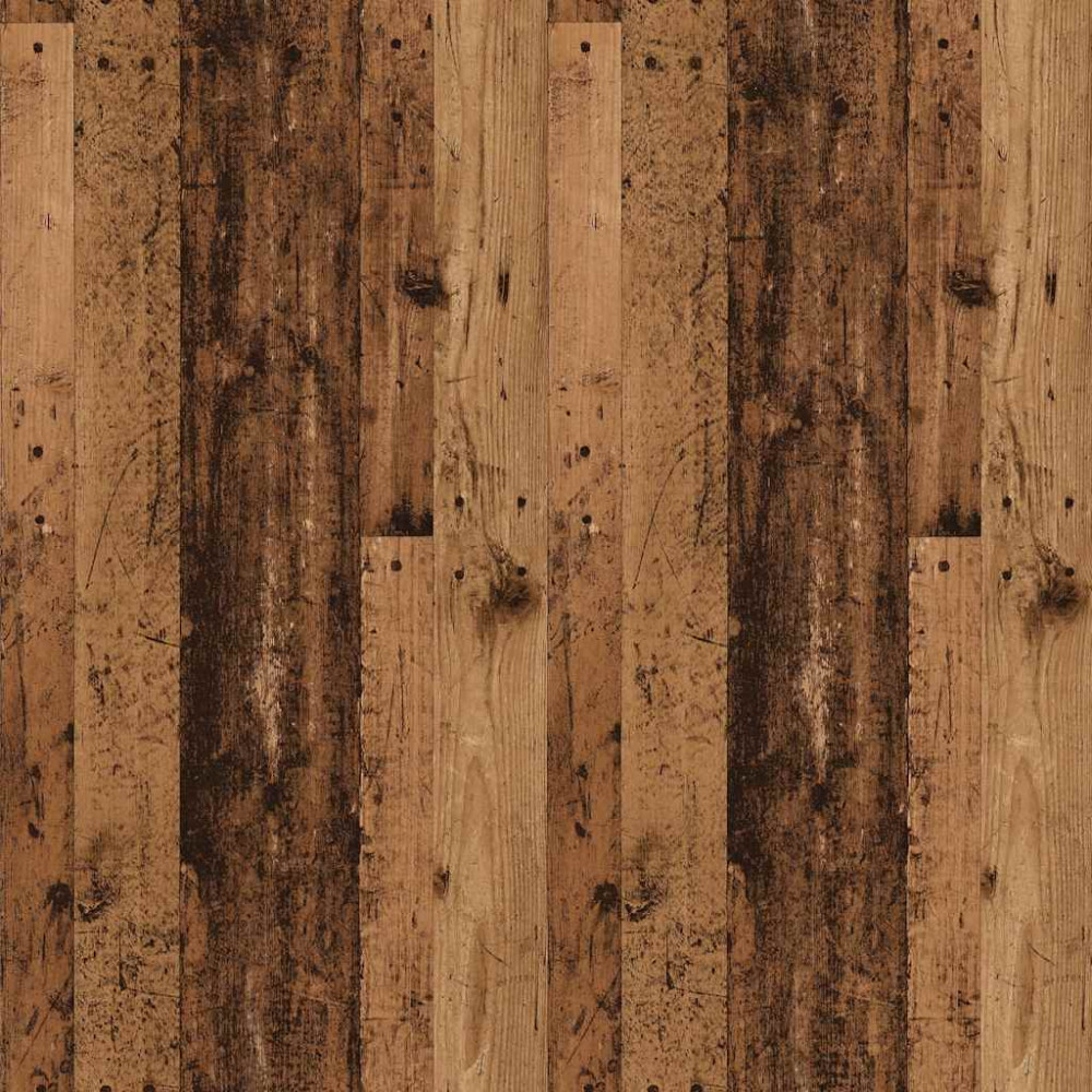 Produktbild för Soffbord åldrat trä 55,5x55,5x40 cm konstruerat trä