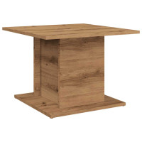 Produktbild för Soffbord artisan ek 55,5x55,5x40 cm konstruerat trä