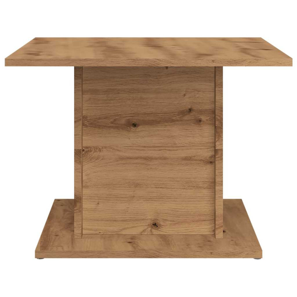 Produktbild för Soffbord artisan ek 55,5x55,5x40 cm konstruerat trä