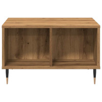 Produktbild för Soffbord artisan ek 60x50x36,5 cm konstruerat trä