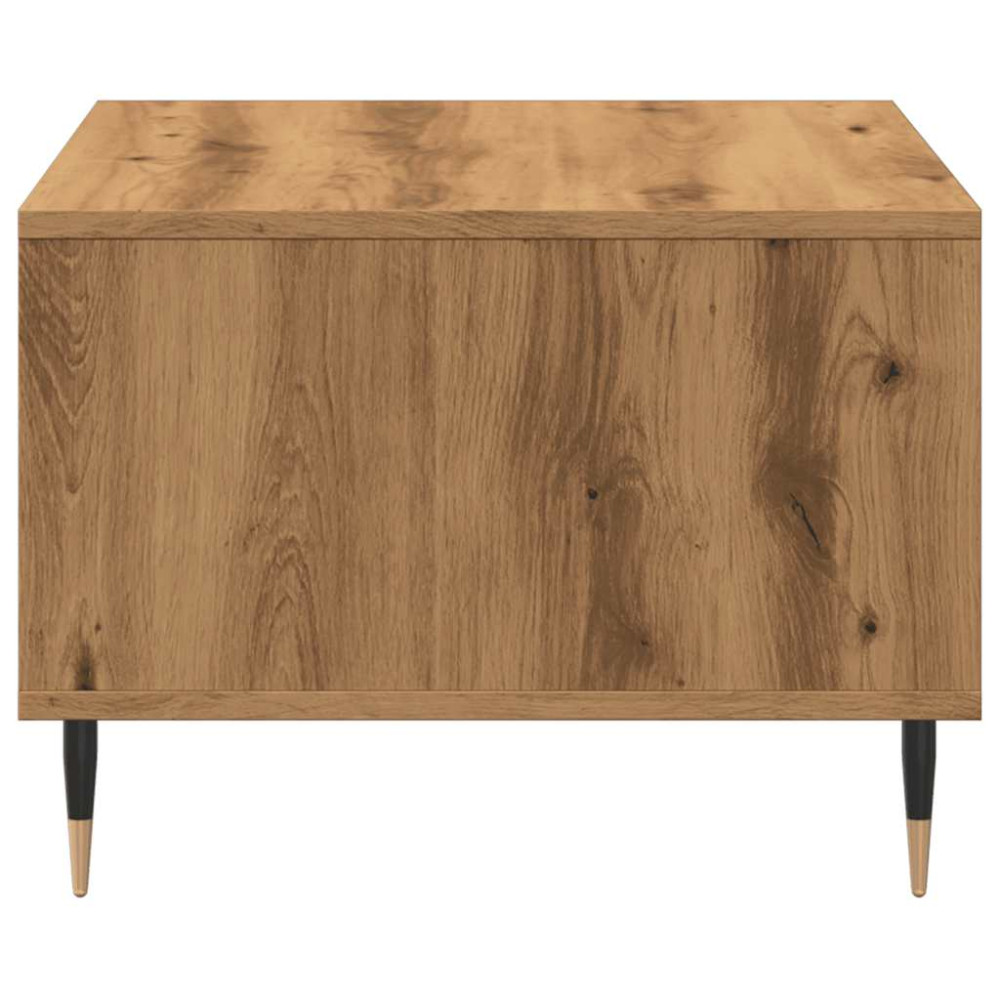 Produktbild för Soffbord artisan ek 60x50x36,5 cm konstruerat trä