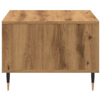Produktbild för Soffbord artisan ek 60x50x36,5 cm konstruerat trä