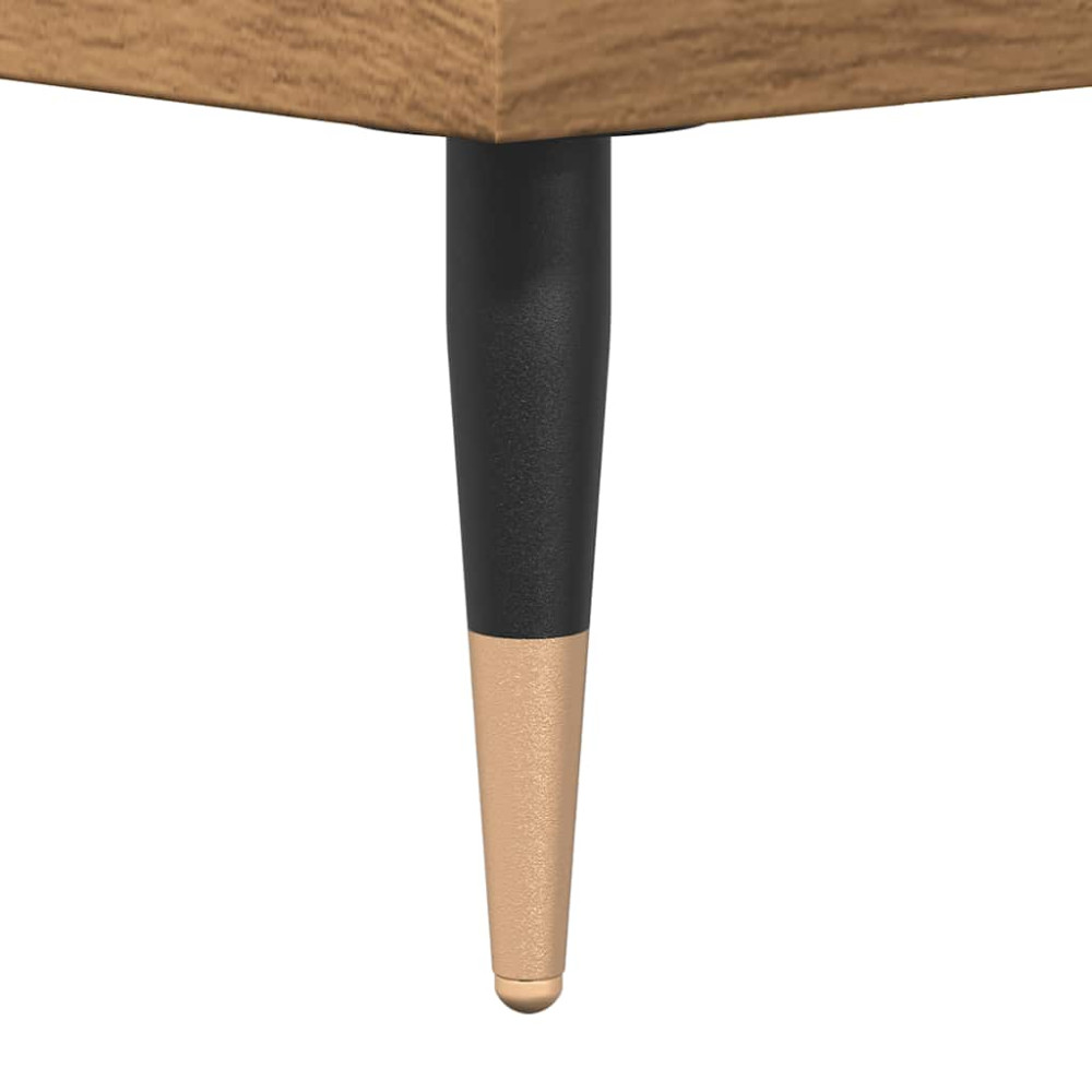 Produktbild för Soffbord artisan ek 60x50x36,5 cm konstruerat trä
