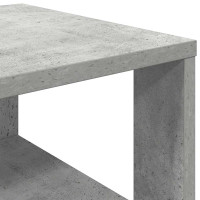 Produktbild för Skohylla betonggrå 61x32x70 cm konstruerat trä