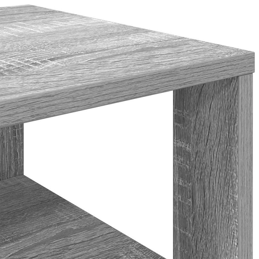 Produktbild för Skohylla grå sonoma 61x32x70 cm konstruerat trä