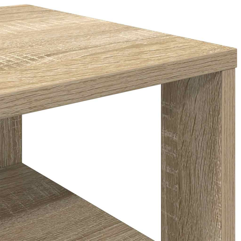 Produktbild för Skohylla sonoma-ek 61x32x87,5 cm konstruerat trä