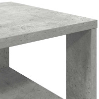 Produktbild för Skohylla betonggrå 61x32x87,5 cm konstruerat trä