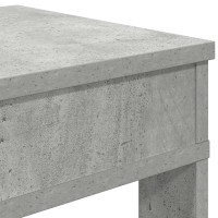 Produktbild för Skohylla betonggrå 80x30x98 cm konstruerat trä