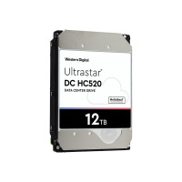 Produktbild för WD Ultrastar DC HC520 HUH721212ALE600 - hårddisk - 12 TB - SATA 6Gb/s